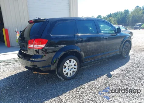 2015 Dodge Journey American Value Pkg из США, поврежденный, VIN 3C4PDCABXFT654892